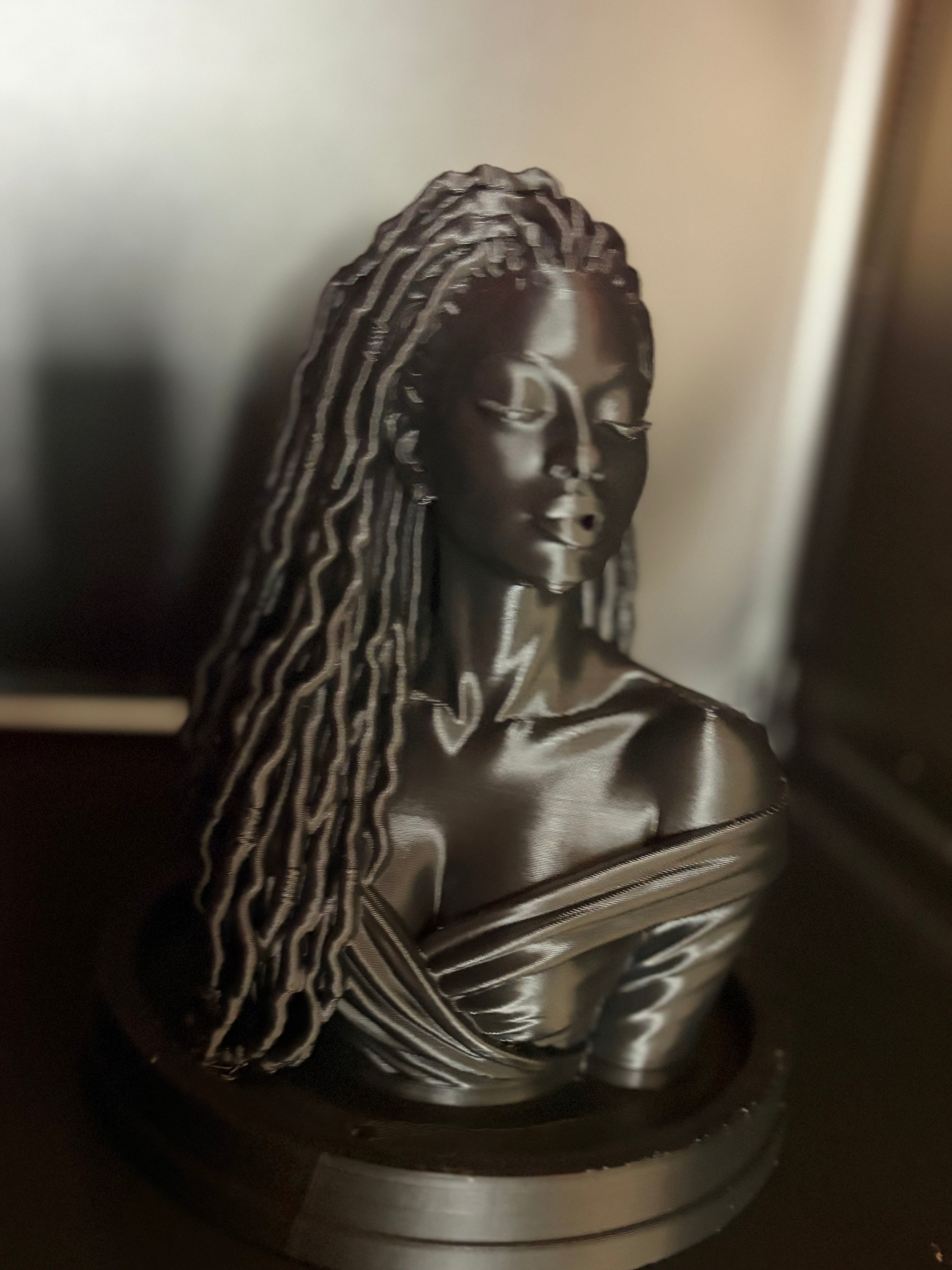 Loc Queen Incense Bust Holder – Amani