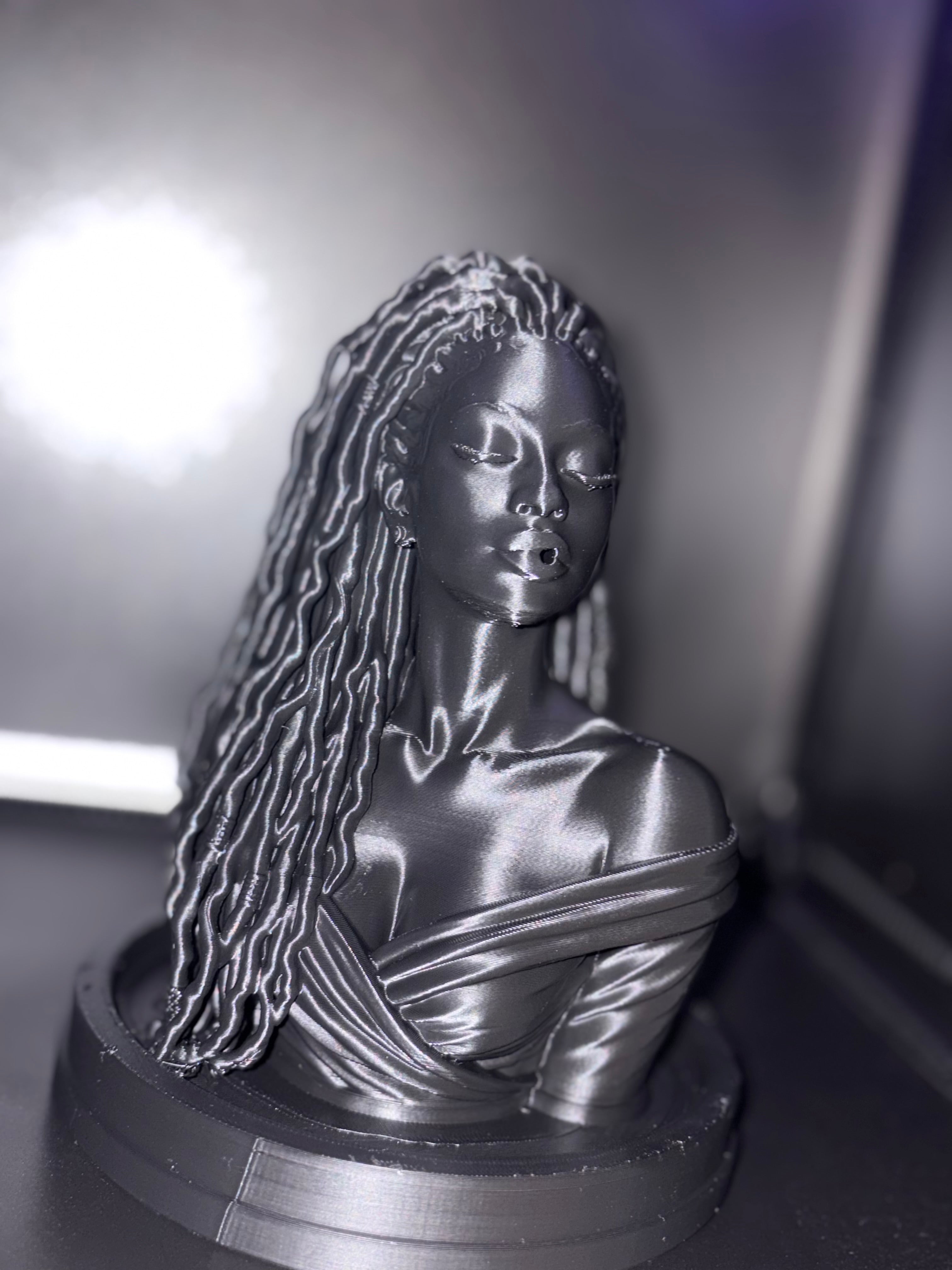 Loc Queen Incense Bust Holder – Amani